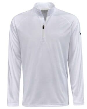 WHITE Spyder S16797 freestyle half-zip pullover
