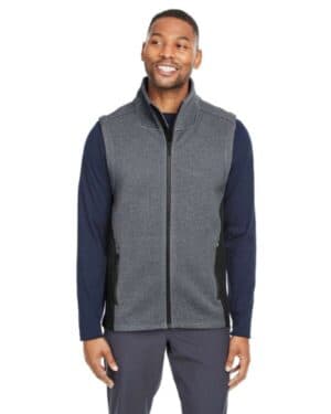 BLACK HEATHER/ BLACK Spyder S17274 pursuit vest