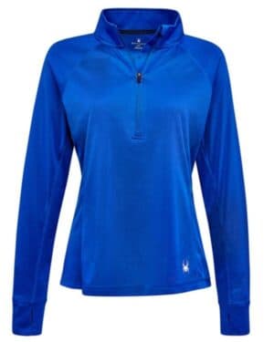 ELECTRIC BLUE Spyder S16798 women's freestyle half-zip pullover