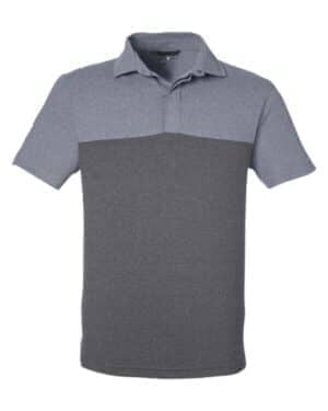 POLAR FROST/ BLACK FROST Spyder S18023 men's spyre flex colorblock polo
