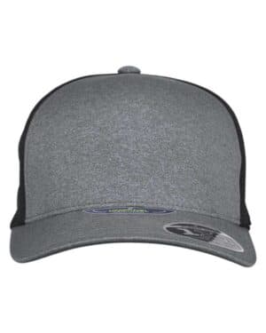 BLACK/ BLACK HEATHER Spyder S18035 radykl flexfit trucker cap