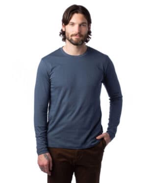 LIGHT NAVY Alternative 1170C1 unisex long-sleeve go-to-tee t-shirt