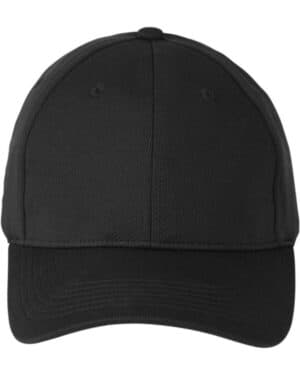 BLACK Adams headwear ED101 endurance recycled mesh cap