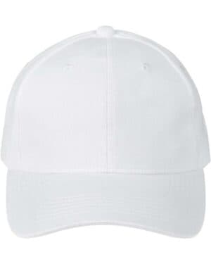 WHITE Adams headwear ED101 endurance recycled mesh cap