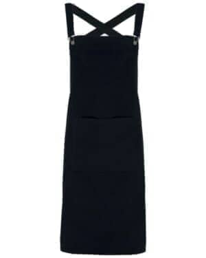 BLACK Artisan collection by reprime RP129 cross back barista bib apron