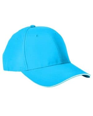 BIMINI BLUE/ WHITE Adams headwear PE102 performer cap