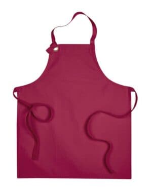 BURGUNDY Artisan collection by reprime RP130 calibre heavy canvas bib apron