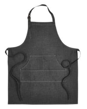 Artisan collection by reprime RP126 jeans stitch denim bib apron with pockets