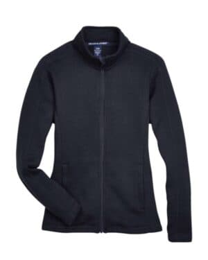 BLACK DG793W women's bristol full-zip sweater fleece jacket