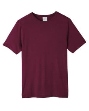 BURGUNDY CE111 unisex fusion chromasoft performance t-shirt
