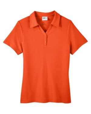 CAMPUS ORANGE Core365 CE112W women's fusion chromasoft pique polo