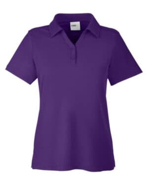 CAMPUS PURPLE Core365 CE112W women's fusion chromasoft pique polo
