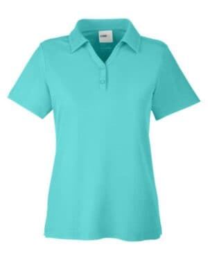 SEA GLASS Core365 CE112W women's fusion chromasoft pique polo