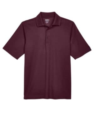 BURGUNDY Core365 88181 men's origin performance piqu polo