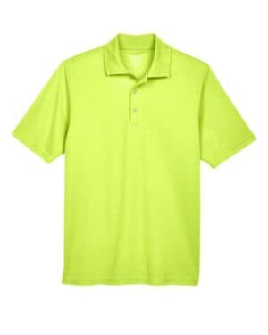 SAFETY YELLOW Core365 88181 men's origin performance piqu polo