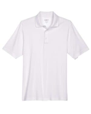 WHITE Core365 88181 men's origin performance piqu polo