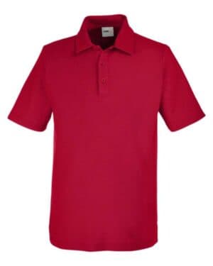 CLASSIC RED Core365 CE112 men's fusion chromasoft pique polo