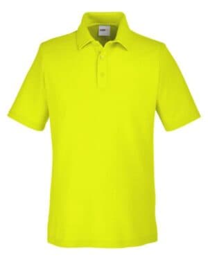 SAFETY YELLOW Core365 CE112 men's fusion chromasoft pique polo