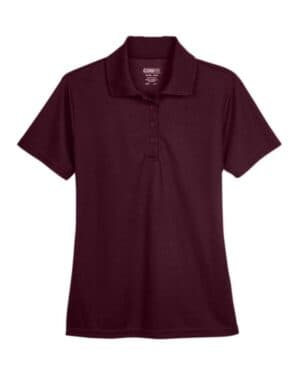 BURGUNDY Core365 78181 women's origin performance piqu polo