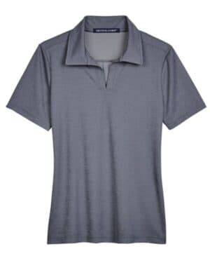 DG22W women's crownlux performanceaddress melange polo
