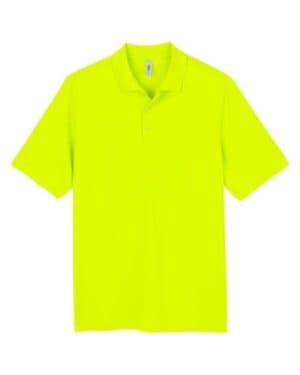 SAFETY YELLOW Core365 CE104 men's market snag protect mesh polo