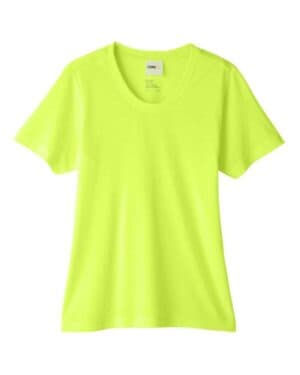 SAFETY YELLOW CE111W women's fusion chromasoft performance t-shirt