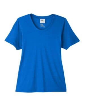 TRUE ROYAL CE111W women's fusion chromasoft performance t-shirt