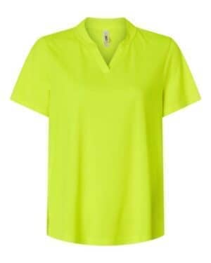 SAFETY YELLOW SAFETY YELLOW Core365 CE108W women's nova performance pique polo
