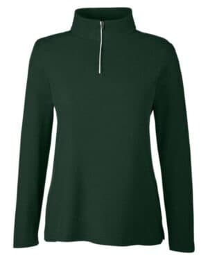 FOREST CE405W women's fusion chromasoft pique quarter-zip pullover