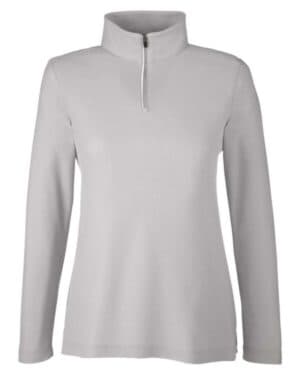 PLATINUM CE405W women's fusion chromasoft pique quarter-zip pullover