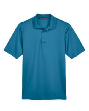 DARK TEAL Devon & jones DG20 men's crownlux performance plaited polo