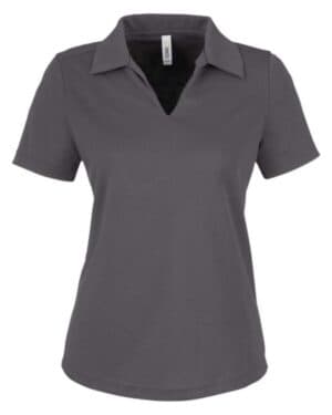 CARBON Core365 CE104W women's market snag protect mesh polo