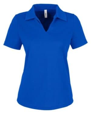 TRUE ROYAL Core365 CE104W women's market snag protect mesh polo