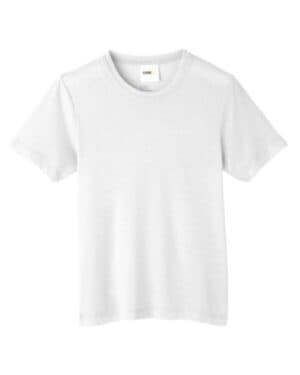 WHITE CE111Y youth fusion chromasoft performance t-shirt