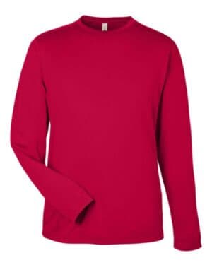 CLASSIC RED CE10L unisex capital long sleeve performance t-shirt