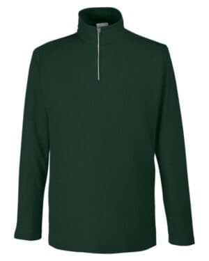 FOREST CE405 men's fusion chromasoft pique quarter-zip pullover