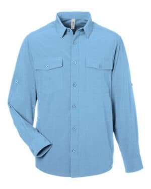 COLUMBIA BLUE Core365 CE510L men's ultra uvp marina shirt