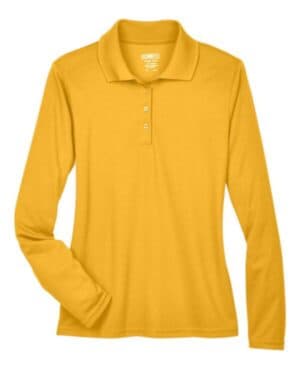 CAMPUS GOLD 78192 women's pinnacle performance long sleeve piqu polo