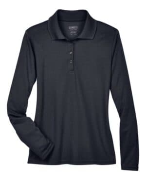 78192 women's pinnacle performance long sleeve piqu polo