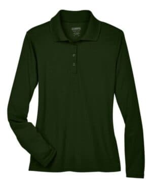 FOREST 78192 women's pinnacle performance long sleeve piqu polo