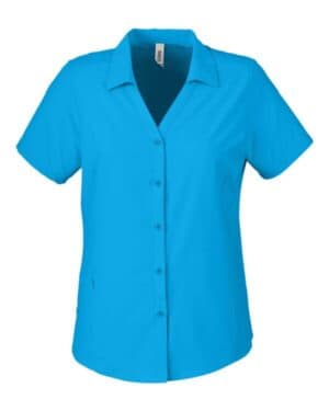 ELECTRIC BLUE Core365 CE510W women's ultra uvp marina shirt