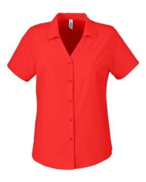MARINA RED Core365 CE510W women's ultra uvp marina shirt