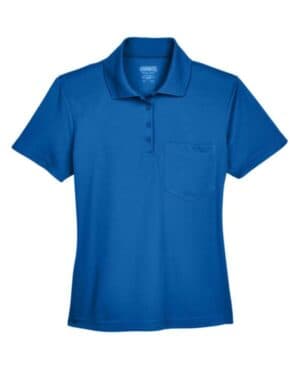 TRUE ROYAL 78181P women's origin performance piqu polo with pocket