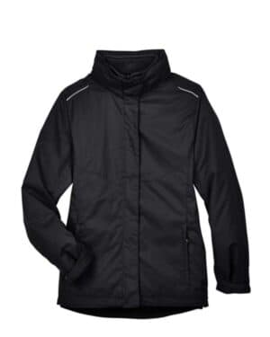 BLACK Core365 78205 women's 3-in-1 jacket with fleece liner