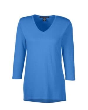 DP184W women's perfect fit bracelet-length v-neck top