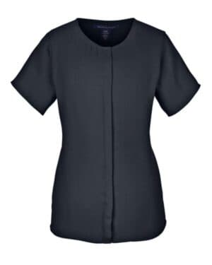 BLACK Devon & jones DP612W women's perfect fit crepe blouse