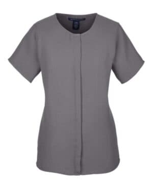 GRAPHITE Devon & jones DP612W women's perfect fit crepe blouse