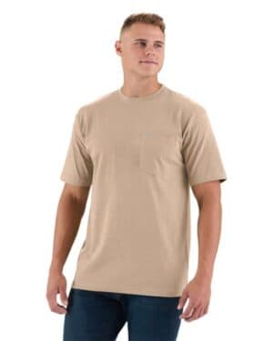 DESERT Berne apparel BSM16T tall heavyweight pocket t-shirt