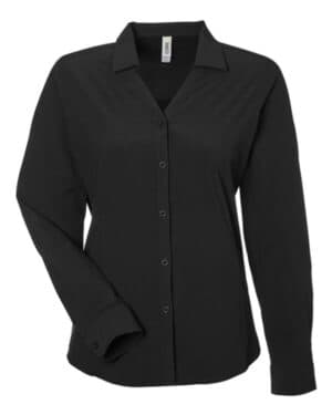 BLACK CE510LW women's ultra uvp long sleeve marina shirt