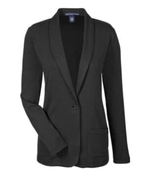 BLACK Devon & jones DP462W women's perfect fit shawl collar cardigan
